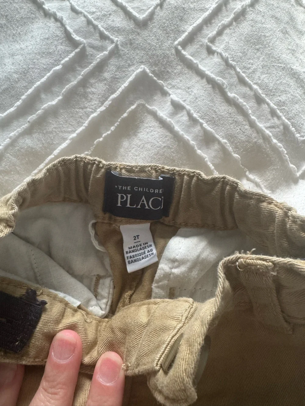 The Children's Place Boys Tan Chino Pants